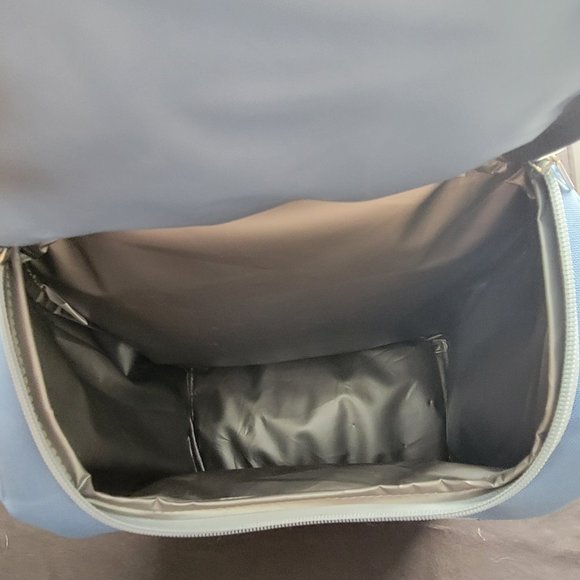 June Shine Insulated Cooler Backpack Marine Blue Adjustable Straps - Picture 4 of 5